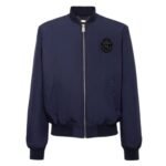 DENIM AVIATOR BOMBER CREST