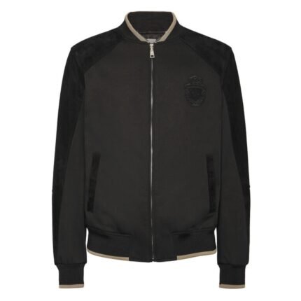 DENIM COTTON SUEDE JACKET LS