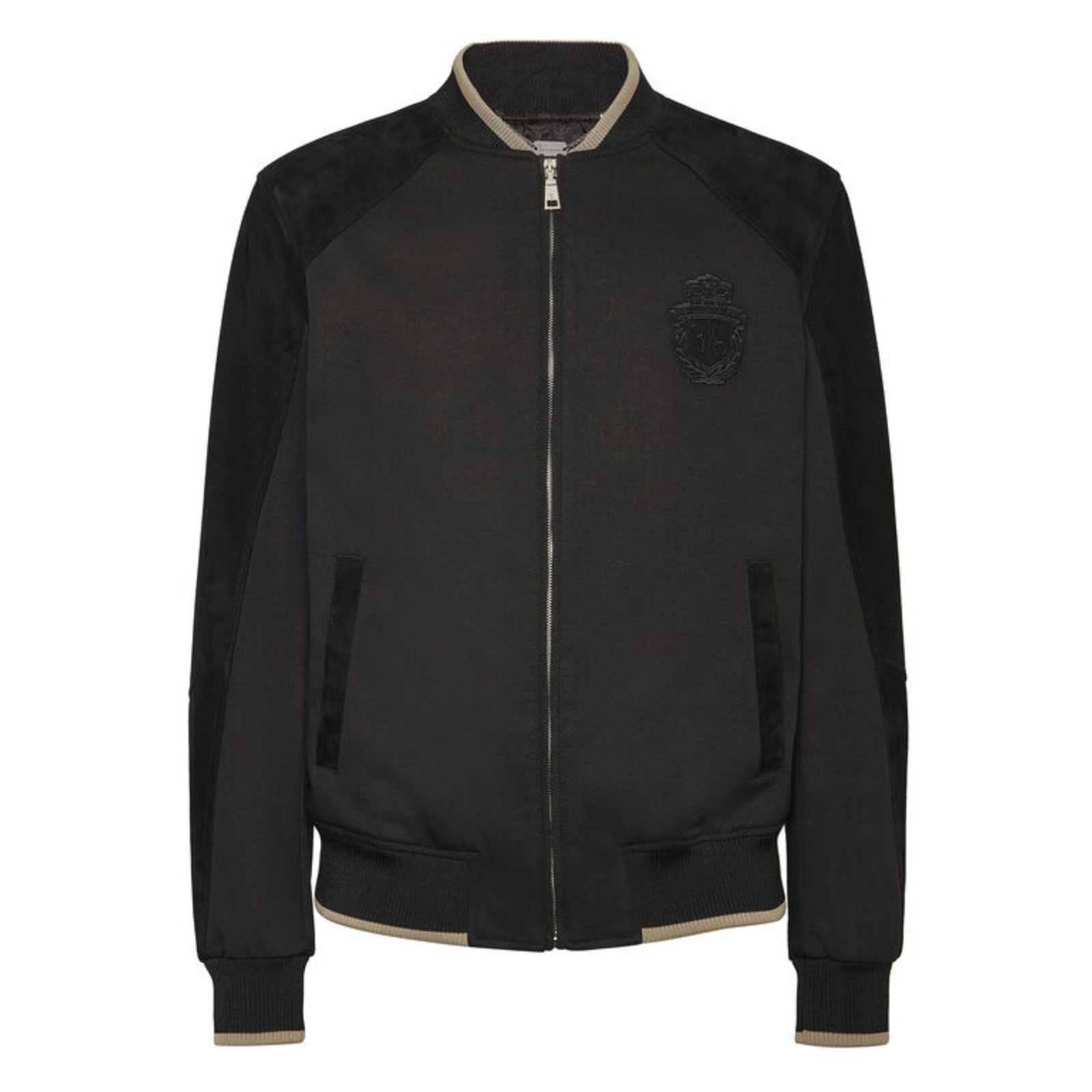 5 DENIM COTTON SUEDE JACKET LS