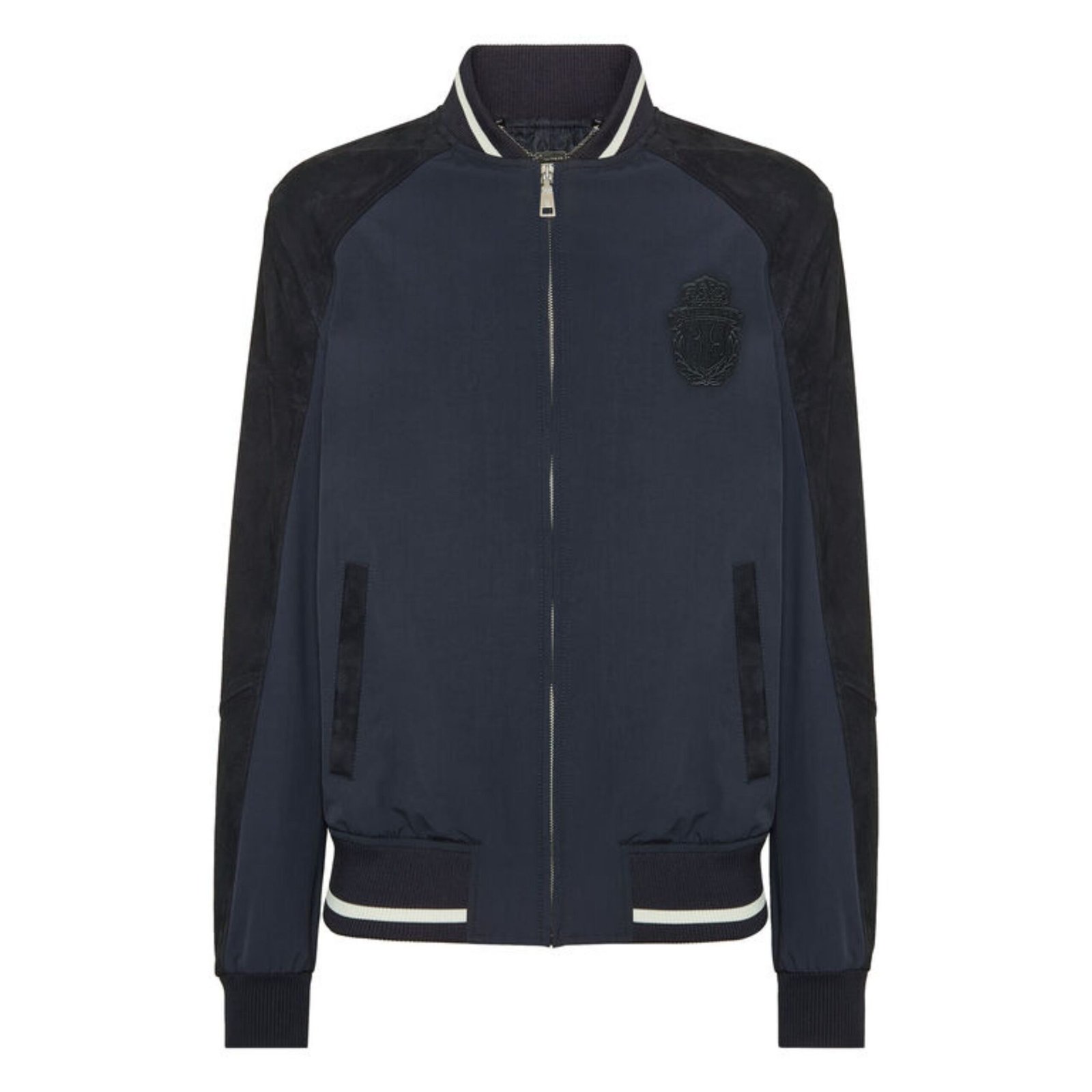 5 BILLIONAIRE COTTON SUEDE JACKET LS