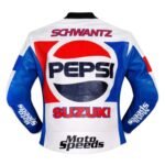 SUZUKI PEPSI LEATHER KIVEN SCHWANTZ 1988 JACKET