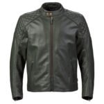 TRIUMPH BRADDAN LEATHER MOTORCYCLE JACKET