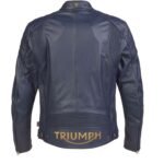 TRIUMPH BRADDAN LEATHER MOTORCYCLE JACKET