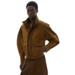 FERRARI BOMBER JACKET IN DYED COTTON TWILL