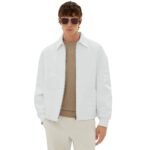 FERRARI BOMBER JACKET IN LIQUID LEATHER