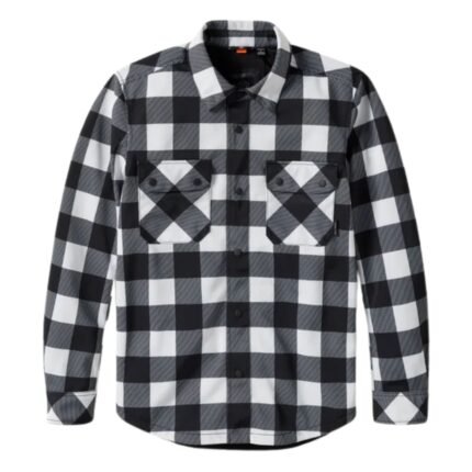 HARLEY DAVIDSON MENS HD MESH OPERATIVE RIDING SHIRT JACKET