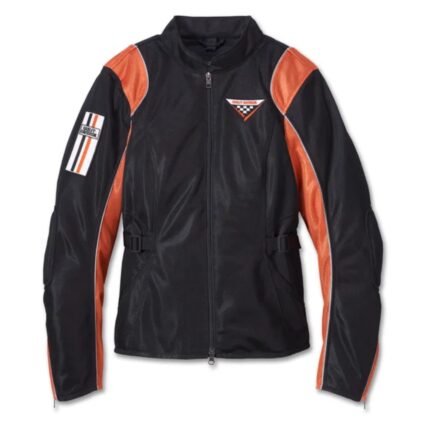 HARLEY DAVIDSON WOMENS CORA MESH 2.0 RIDING 3 IN 1 JACKET