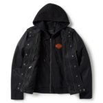 HARLEY DAVIDSON WOMENS MISS ENTHUSIAST 3 IN 1 TEXTILE JACKET