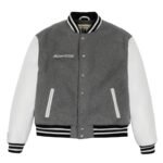 WOOL LEATHER VARSITY JACKET 2