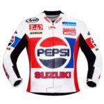 SUZUKI PEPSI LEATHER KIVEN SCHWANTZ 1988 JACKET