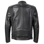 TRIUMPH BRADDAN ASYMMETRIC LEATHER JACKET