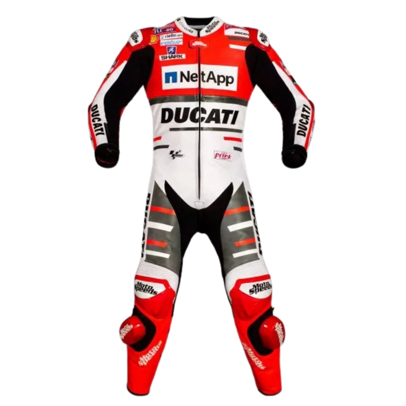 6 DUCATI LORENZO LEATHER JORGE GP 2018 SUIT