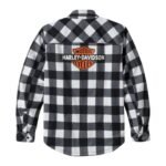 HARLEY DAVIDSON MENS HD MESH OPERATIVE RIDING SHIRT JACKET