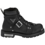 Men's Brake Buckle Leather Riding Boots