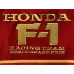 HONDA 1986 F1 TEAM ZIPPER JACKET RED