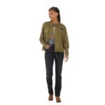 HARLEY DAVIDSON WOMENS DIVISION TWILL ANORAK JACKET