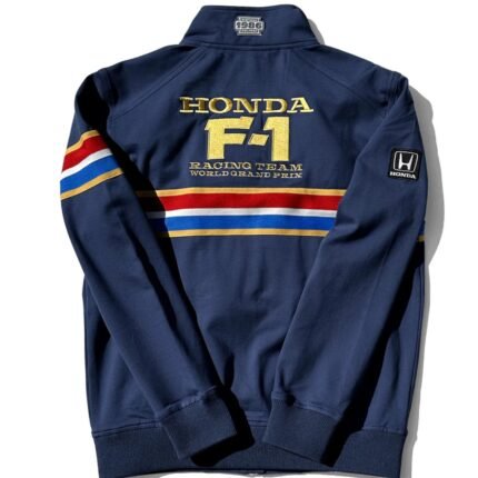 HONDA 1986 F1 TEAM ZIPPER JACKET BLUE