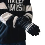 HARLEY DAVIDSON MENS HD BREAKOUT DEFLECTOR CREW RIDING FLEECE