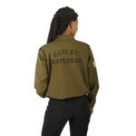 HARLEY DAVIDSON WOMENS DIVISION TWILL ANORAK JACKET