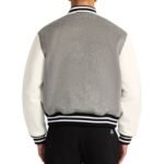 WOOL LEATHER VARSITY JACKET 2