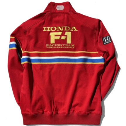 HONDA 1986 F1 TEAM ZIPPER JACKET RED