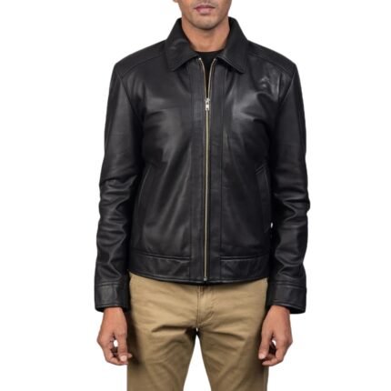 INFERNO BLACK LEATHER JACKET
