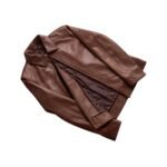 INFERNO BROWN LEATHER JACKET
