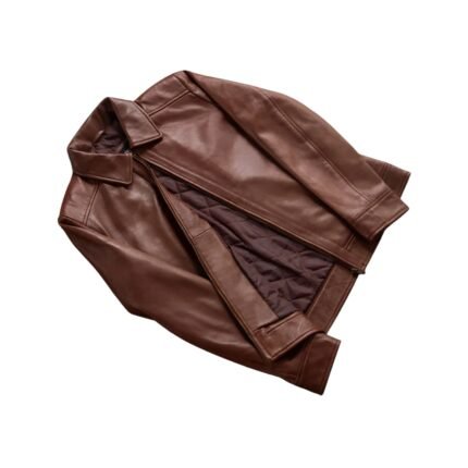 INFERNO BROWN LEATHER JACKET