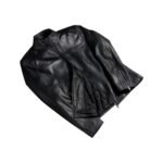 ADORNICA BLACK LEATHER BIKER JACKET