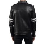 DRAGONHIDE BLACK LEATHER JACKET