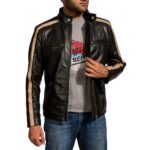 JACK BLACK LEATHER BIKER JACKET