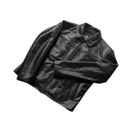 MYSTICAL BLACK LEATHER JACKET