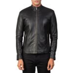ADORNICA BLACK LEATHER BIKER JACKET