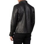 ALEX BLACK LEATHER BIKER JACKET