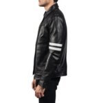 DRAGONHIDE BLACK LEATHER JACKET