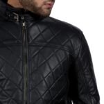 EQUILIBRIUM BLACK LEATHER JACKET