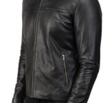 ADORNICA BLACK LEATHER BIKER JACKET