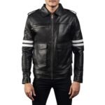 DRAGONHIDE BLACK LEATHER JACKET