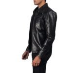MYSTICAL BLACK LEATHER JACKET