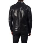 MYSTICAL BLACK LEATHER JACKET