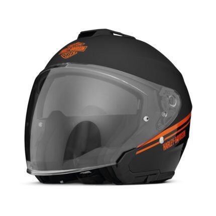 HARLEY DAVIDSON MAYWOOD II RETRACTABLE SUN SHIELD GLOSS BLACK