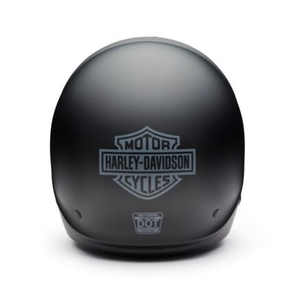 MATTE BLACK ULTRA X16 3/4 HELMET WITH RETRACTABLE FACE SHIELD