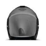 SIDE PROFILE OF MAYWOOD II 3/4 HELMET SHOWING VENTILATION AND STRAP DETAILS