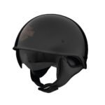 LIGHTWEIGHT HARLEY-DAVIDSON HALF HELMET WITH THERMOPLASTIC SHELL AND ICONIC FRONT LOGO