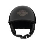HARLEY-DAVIDSON MOTORCYCLE HALF HELMET WITH 95% UV PROTECTION SUN SHIELD AND ANTI-FOG COATING