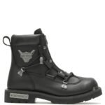 HARLEY DAVIDSON MEN RIDING BOOTS BLACK LEATHER