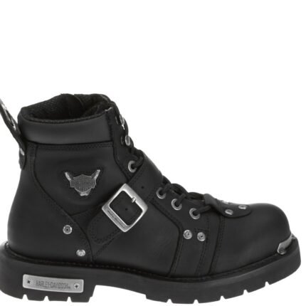 HARLEY DAVIDSON BRAKE BUCKLE LEATHER RIDING BOOTS