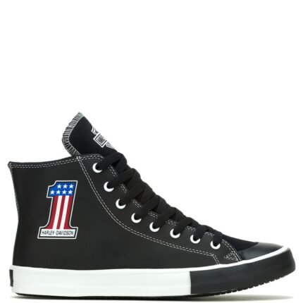 HARLEY DAVIDSON BAXTER MENS LEATHER CASUAL SNEAKER