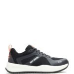 HARLEY DAVIDSON RALLY MENS ELEVATED HEEL COMFORT SNEAKER BLACK