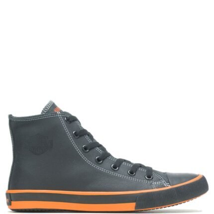 HARLEY DAVIDSON NATHAN MENS VULCANIZED LEATHER HIGH TOP SHOE
